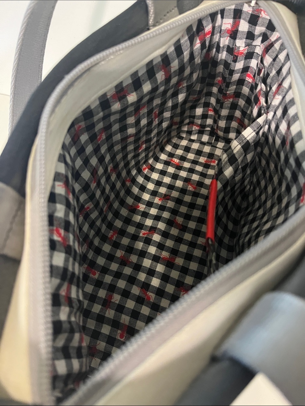 Harveys The Original Seatbelt Black & Gray Woven Tote Bag Limited Edition - Picture 7 of 11
